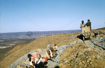 Kliphuis asbestos mine  South Africa  1955-1960.