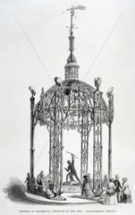 ‘Specimen of Ornamental Structure in Cast Iron’  1851.