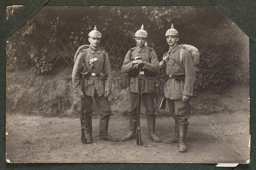 German soldiers  c 1914.