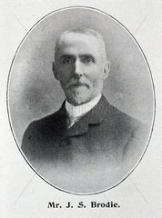 John Shanks Brodie  engineer and inventor  c 1900.