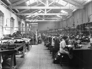 London  Midland & Scottish Railway clothing department  3 April 1925.