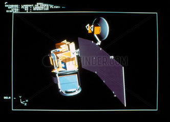 Computer aided design of Landsat  1980s.