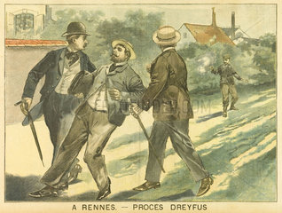 Dreyus at Rennes  27 August 1899.
