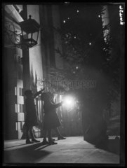 The Christmas tree at St Martin-in-the-Fields  London  1935.