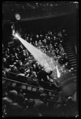 Christmas lecture for children at the Royal Institution  London  1933.