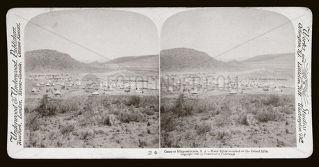 ‘Camp at Slingersfontein  South Africa’  1900.