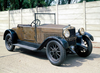 Fiat petrol-electric car  1927.