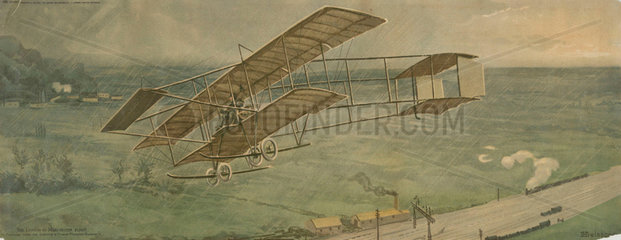 ‘The London to Manchester Flight’  1910.