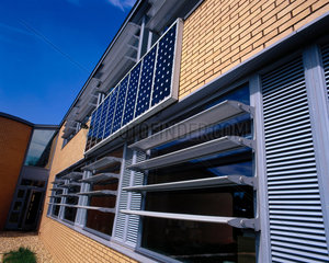 Small Photovoltaic array  Buckinghamshire  May 2001.