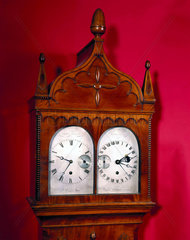 Vines’ clock showing sidereal and solar times  1836.