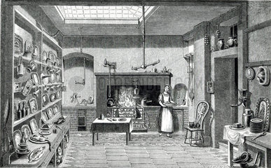 ‘The Kitchen’  1855.