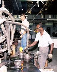Nazeing Glassworks  c 1980.