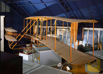 The first Wright Aeroplane  1903.