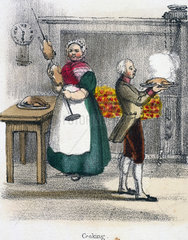 'Cooking'  c 1845.