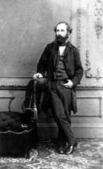 James Clerk Maxwell  Scottish physicist  c 1860s.