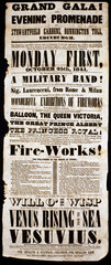 Advertisement for a Grand Gala  25 October 1841.