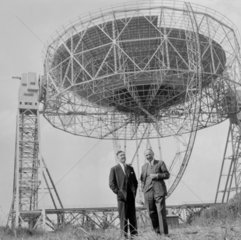 Jodrell bank radio telescope  5 June 1957.