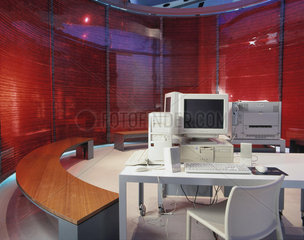 ‘Live Science' arena  'Who Am I?' Gallery  Science Museum  February 2001.