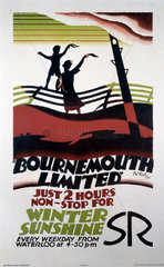 ‘Bournemouth Limited’  SR poster  1929.