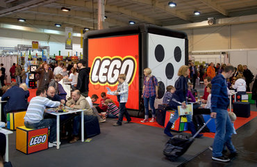 Essen  Deutschland  LEGO Messestand auf der Messe SPIEL  Internationale Spieltage