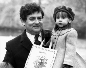 Nigel Lawson and his daughter  March 1984.