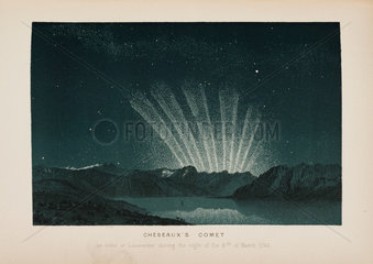 Cheseaux’s comet  Lausanne  Switzerland  8 March 1744.