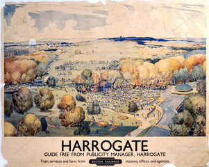 ‘Harrogate’  BR poster  1948-1965.