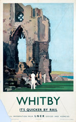 'Whitby'  LNER poster  1923-1947.