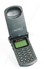 Mobile cellular telephone  'Star T-A-C'  by Motorola  c.1997.
