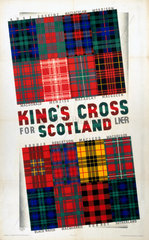 'Kings Cross for Scotland'  LNER poster  1923-1947.