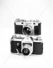 Nikon 'Rangefinder' camera  c 1951. This 35