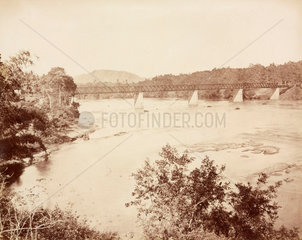 Railway viaduct  Ceylon  1878-1883.