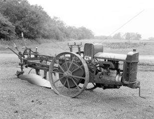 Fowler two furrow motor plough and tractor