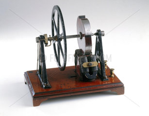 Wheatstone sawtooth type electromagnetic engine  1841.