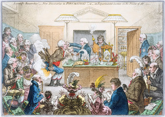 A scientific lecture  1802.