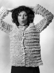 Crocheted jacket  January 1976.