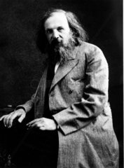 Dmitry Ivanovich Mendeleyev  Russian chemist  c 1880s.