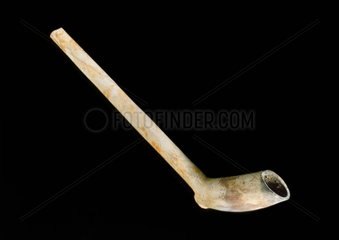 Clay tobacco pipe  1720-1770.