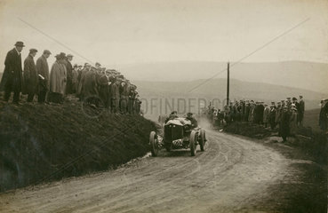 Isotta Fraschini racing car  Waddington Fells  Lancashire  c 1912.