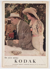 'On Every Outing - Kodak'  c 1920s.