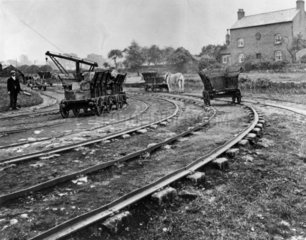 Little Eaton Tramway  Derbyshire  c 1900.