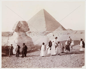 The Sphinx  Egypt  c 1905.