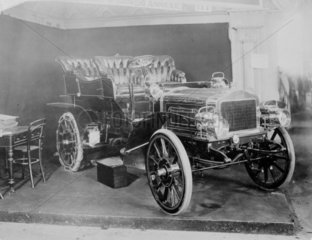 Ailsa-Craig engined motor car  c 1900s. Fea
