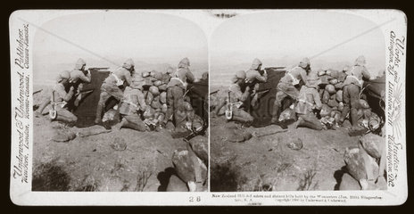 'New Zealand Hill defenders  Slingersfontein  South Africa’  1900.