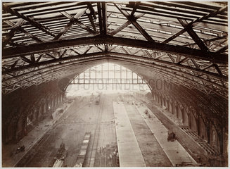 St Pancras Station  London  1868.