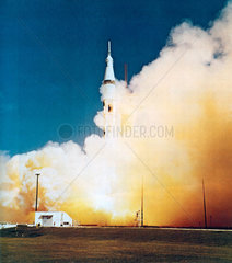 Launch of Apollo 7  1968.