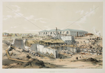 'Building Stationary Engine House  Camden Town'  London  1837.