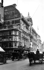 A London street  c 1920s.