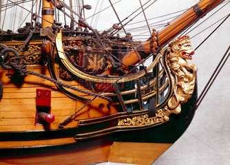 50-gun ship of the Establishment of 1733  1736-1742.