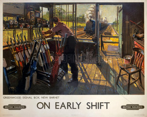 ‘On Early Shift’  BR poster  1948.